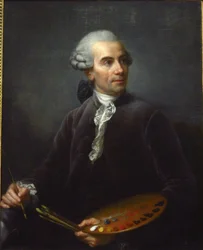 Porträt von Joseph Vernet (1714-1789), französischer Maler